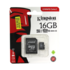 Карта памяти SDHC Kingston 16 GB 