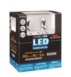 Koito H4 LED 12V/24V 11W 6500K, комплект 2 шт.