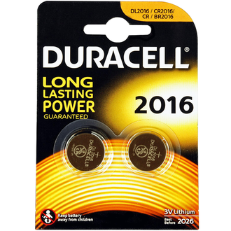 Duracell Батарейка Duracell CR2016 (2шт.)