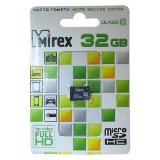 Mirex 32 GB (class 10, без адаптера)