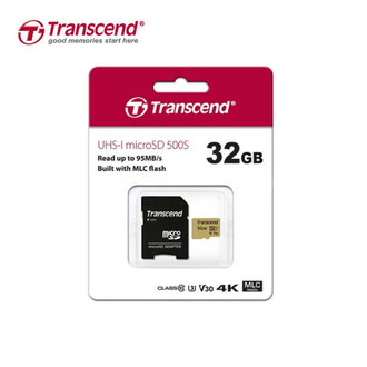 Transcend 32GB (UHS-I, class 10, 500S)