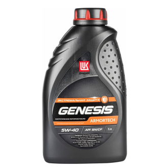 Лукойл Genesis Armortech 5w-40 (New) (канистра 1 л)