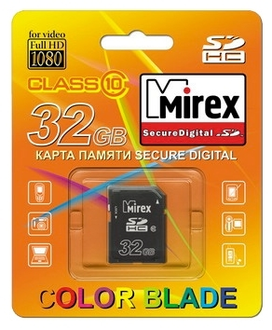 Mirex SDHC 32 GB (class 10)
