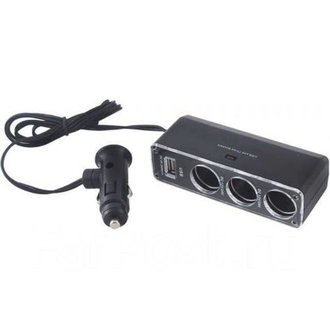  на 3 гнезда USB