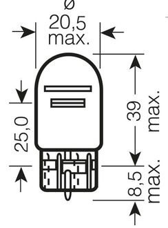 Osram W21/5W Original