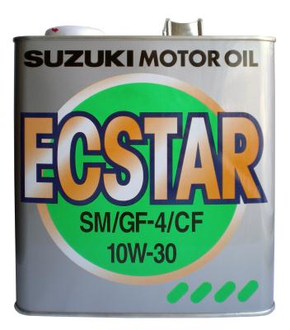 Suzuki Ecstar SM/CF 10W30, 3л