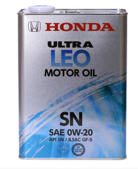 Honda  Ultra LEO SN/GF-5 0W-20, 4л