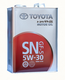 Масло моторное Toyota SN 5W-30, 4л