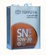 Масло моторное Toyota SN 10W-30, 4л