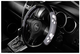   iSky Чехол на руль iSky с рисунком в виде лапок, женский дизайн, кожзам, размер М, сер.