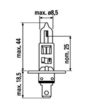 Osram H1-12v 55w - P14.5s SilverStar +50% (64150SVS)