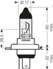 Osram H4-12v 60/55w - P43t-+30% ALLSEASON SUPER DuoBox (64193ALS_DuoBox)