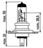 Osram H4-12v 60/55w - P43t-38 Ultra Life DuoBox (64193ULT_DuoBox)